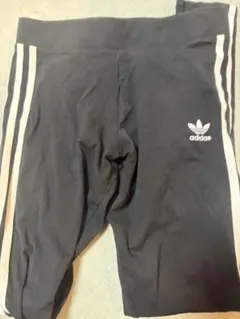 adidas 3本ライン ブラックパンツ