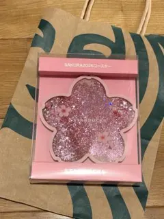 【新品】スターバックス SAKURA2026コースターシャイニーピンク