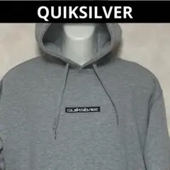 未使用 Quiksilver グレー パーカー クイックシルバー スウェット