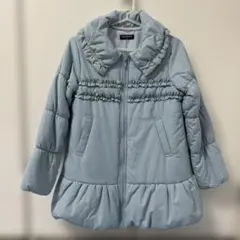 pom ponette ライトブルー　コート　アウター　上着