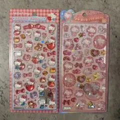 正規品 ボンボンドロップシール うるちゅるポップシール キティ