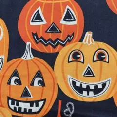アレキサンダーヘンリー　usaコットン ハロウィン　パンプキン