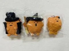 【新品】もぐらコロッケ　ミニミニマスコット 3点セット(ドラキュラ・魔女・黒猫)