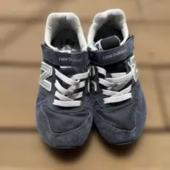 new balance 996 ネイビー スニーカー　19.5cm