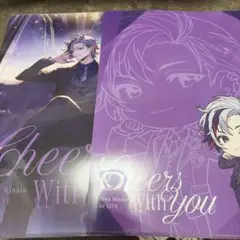 ファミマ未使用　にじさんじ 不破湊 クリアファイル２枚