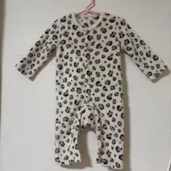 ヒョウ柄ロンパース 70~80cm