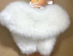 成人式 前撮り 振袖 LUPIAN Feather Stole ショール ファー