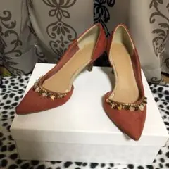 ランダ♡ビジュー付きヒール