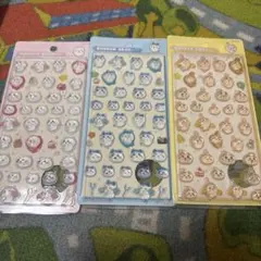 ボンボンドロップシール 3枚 ちいかわ ハチワレ うさぎ