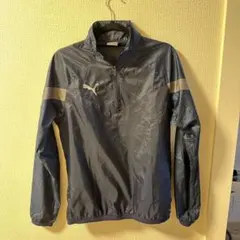 Puma グレー ウィンドブレーカー ハーフジップ