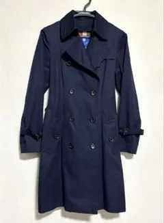 BLUE LABEL ネイビー トレンチコート ダブルブレスト