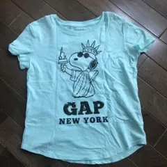 ミントグリーンスヌーピーTシャツ　130 GAPKIDSのサムネイル