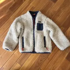 Patagonia フリースジャケット 100cm~ ベージュ