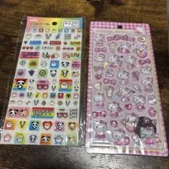 【バラ売り可】ハローキティ ボンボンドロップシール タイルシール