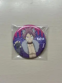 FAIRY TAIL フェアリーテイル 真島ヒロ 缶バッジ ナツ ・ ドラニグル