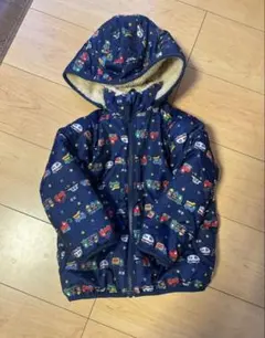 Hot Biscuits 中綿コート 100cm ネイビー