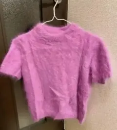 ドロシーズ　ニット　半袖　ピンク　モヘアのサムネイル