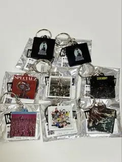 King Gnu CDジャケット アクリルキーチェーン 全17種 コンプセット
