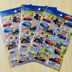 DAISO ディズニー・ピクサー カーズ 3D ペタペタシール 3枚