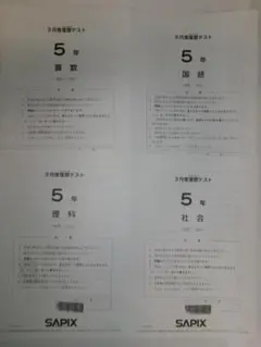 2026年最新】sapix 3年 テストの人気アイテム - メルカリ