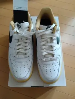nike air force1 by you ナイキ　エアフォース1 白 緑