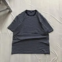 美品】USED 00s ジャガード マルチボーダー Tシャツ GRY 幾何学 - メルカリ