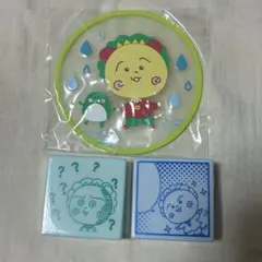 コジコジ　カプセルトイ　マンガ風スタンプ　コースター 3点まとめ