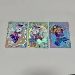 【新品未使用】ダッフィー/ジェラトーニ/カード/ブラインド/香港ディズニー