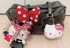 EASTBOY 合成皮革製スクールバックブラウン【キーホルダー付き】