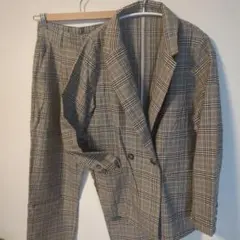 【WEGO】チェック柄パンツセットアップ♡