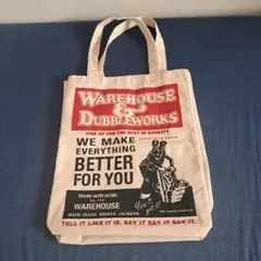 【特価　未使用】ウエアハウス　トートバッグ　WARE HOUSE ダブルワークス