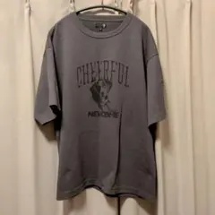 LAKOLE ダンボールアニマルTシャツ　Mサイズ　白ダークグレーのサムネイル
