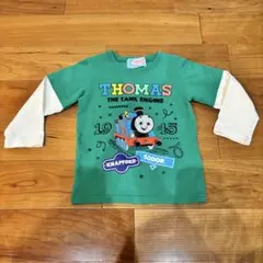 トーマス長袖Tシャツ 90㎝ グリーンのサムネイル