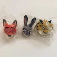 ズートピア ファッションリング ニック ジュディ クロウハウザー ガチャガチャ