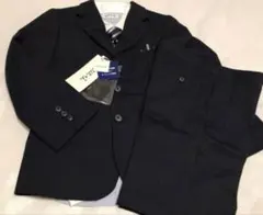 新品　オンワード樫山　男の子 フォーマルスーツ 4点セット　120 ネイビー