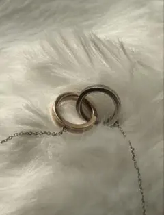Tiffany ティファニー 1837 インターロッキング ネックレス コンビ