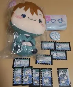 忍たま乱太郎 フリューくじ 桜もちぴこ 伊作BIGぬいぐるみ+グッズセット