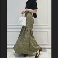 リリーブラウン　ジャガードスカートのサムネイル