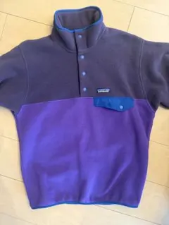 patagonia Synchilla フリース XS 紫・茶色