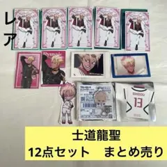 12点セット　士道龍聖　ちびぐるみ　キーホルダー　ブルーロック展　ナムコ　特典