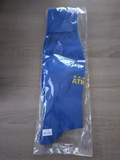 ATHLETAサッカーソックス 青　25〜27cm