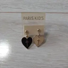 PARIS KID'S　 ハート型イヤリング