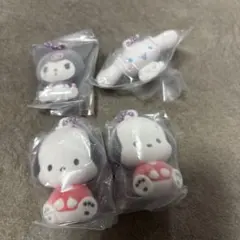 サンリオ　ふわわフロッキーマスコット　4点セット