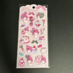 サンリオキャラクターズ　ジュエルマシュマロステッカーズ　ピンクティータイム