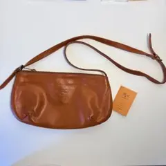 イルビゾンテ　ヤキヌメ　ショルダーバッグ　保存袋付き