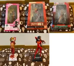 エヴァンゲリオン　アスカ　フィギュア　5体