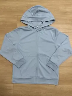 GU パーカー 水色 スポーツウェア 140cm 男の子 女の子 長袖