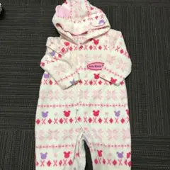 ロンパース 60-70 ディズニー フリース