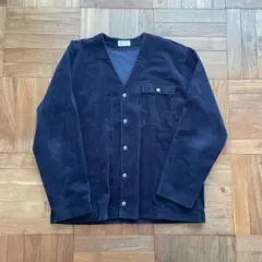 カーディガン ノーカラージャケット