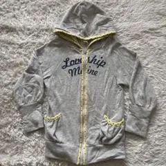 MPS 110サイズ グレー パーカー